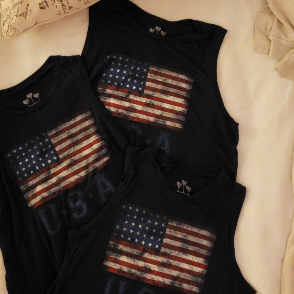 USA Flag Tank